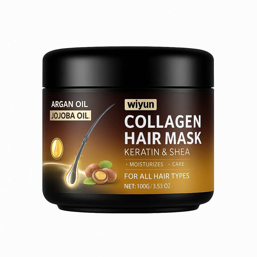 Wiyun Collagen Hair Mask with Argan & Jojoba Oil